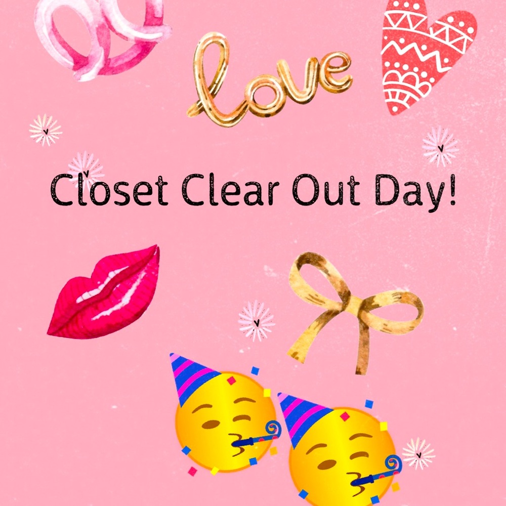 COPY - Closet Clear Out Day! Press LIKE❤️ for price & shipping  reduction !